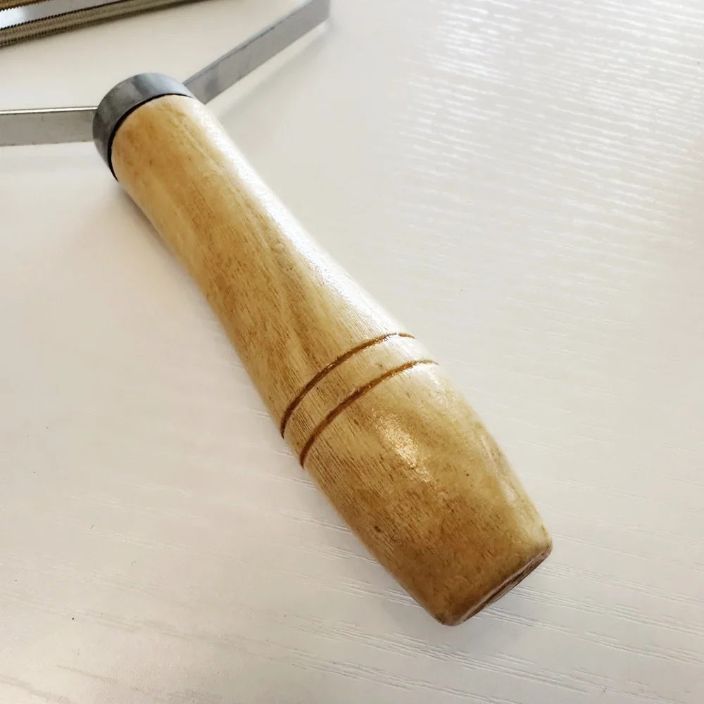 Reusable Pet Hair Removal Tool with Wooden Handle